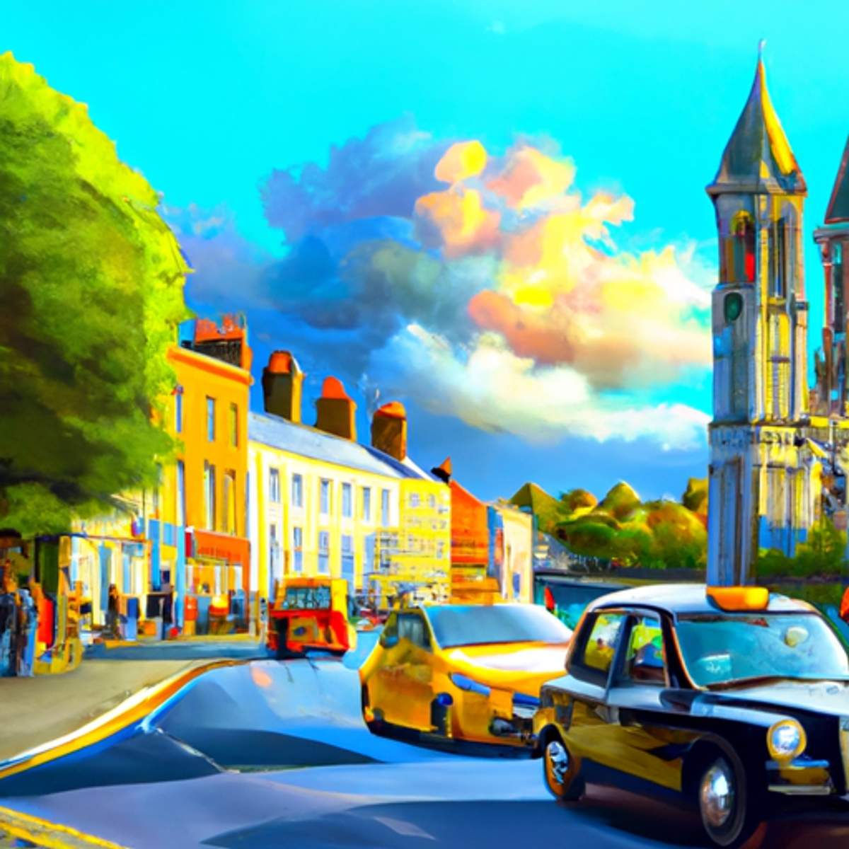 taxa omkostninger i Irland