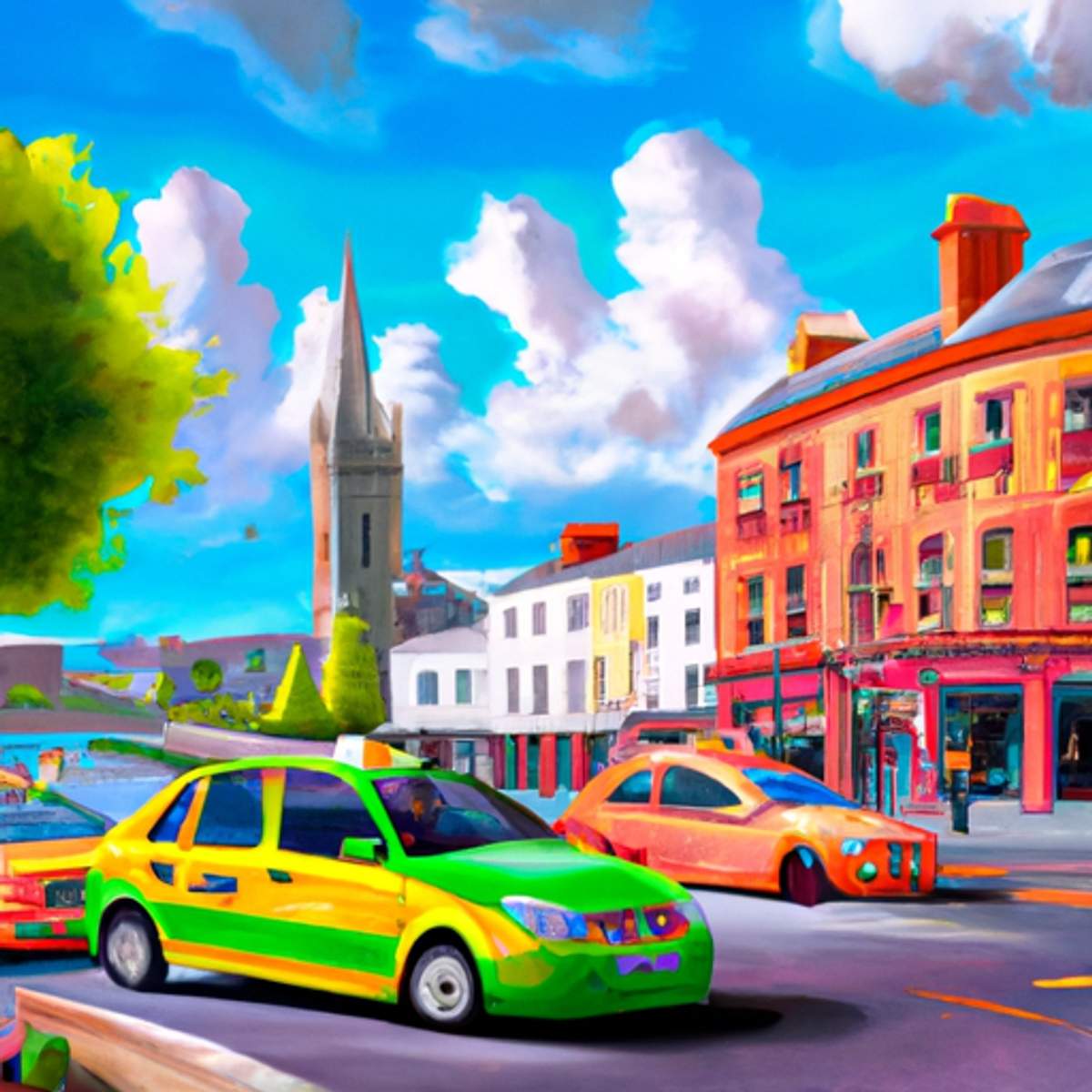 taxa omkostninger i Irland