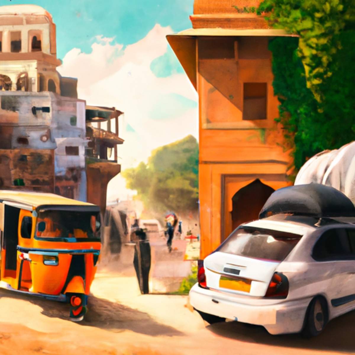 taxa omkostninger i Indien